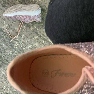 Forever Pink Glitter Sneakers